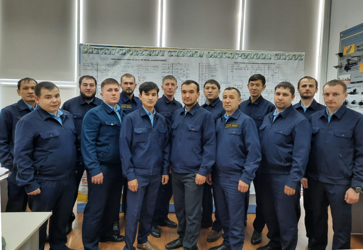 В региональных подразделениях ТОО "DAR RAIL" , 15 курсантов прошли обучение в современном учебном центре Технологий Транспорта АО «НК «КТЖ »